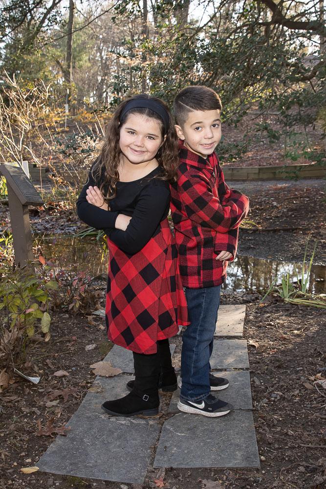 Clark Botanic Gardens Family Park session in Albertson, NY - Vincent & Sofia